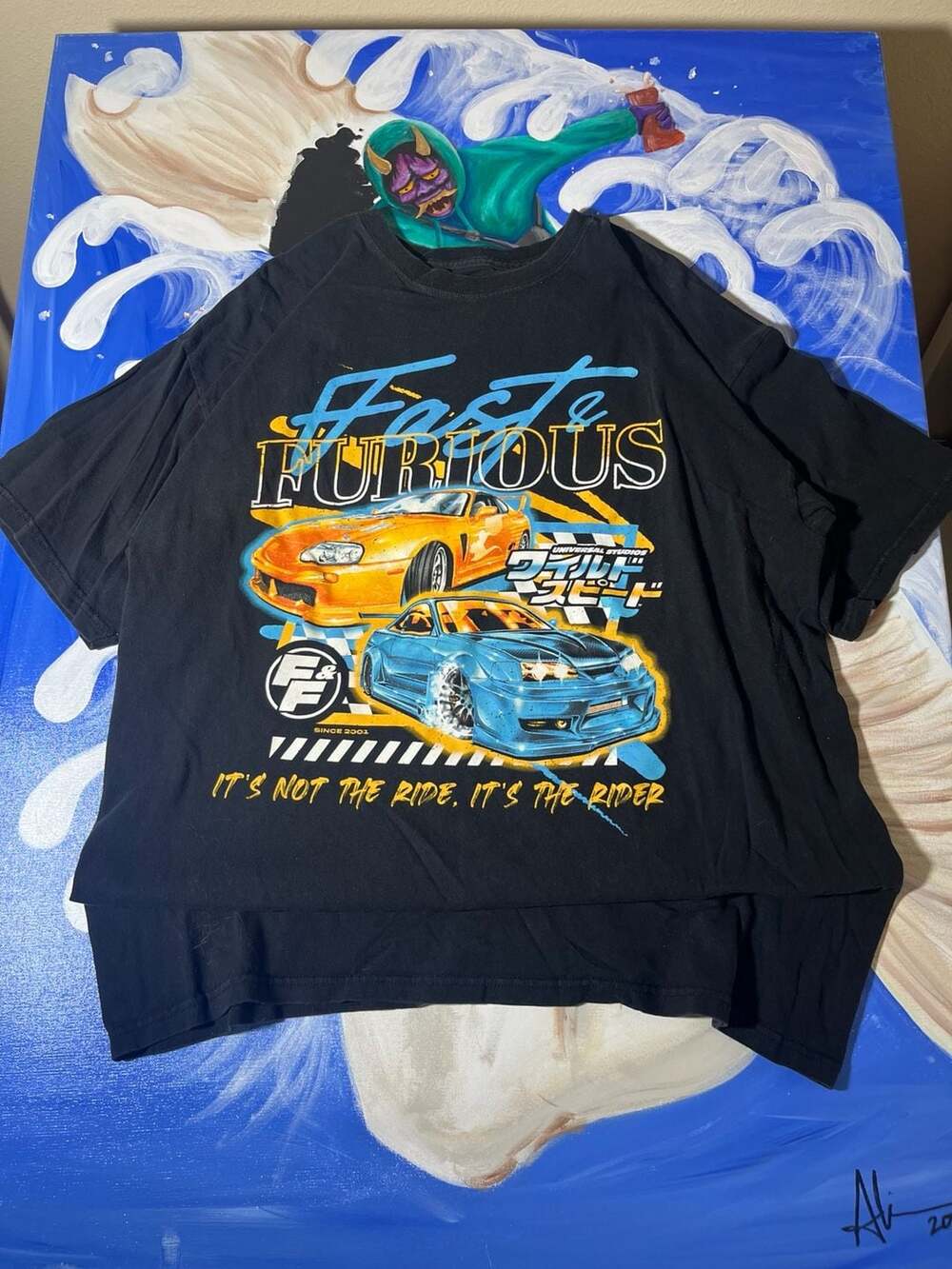 Fast & Furious It's Not The Ride, It's The Rider Graphic T-Shirt